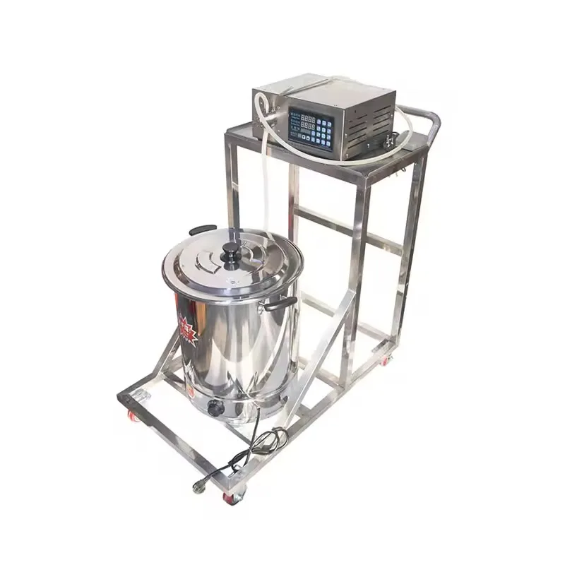 Semi Automatic Candle Wax Filling Machine for Soy/Paraffin/Gel/Bee/Hair/Sugar Wax Packaging Glass Candle Making Machinery