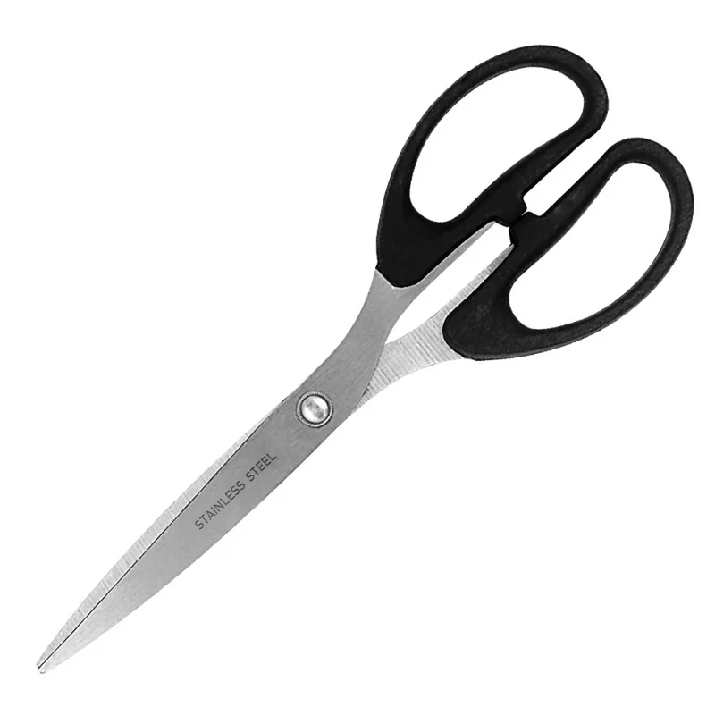7.9" Scissors, Stainless Steel Blades, Soft Grip Handle, Suitable for Households,Offices and Schools, All Purpose