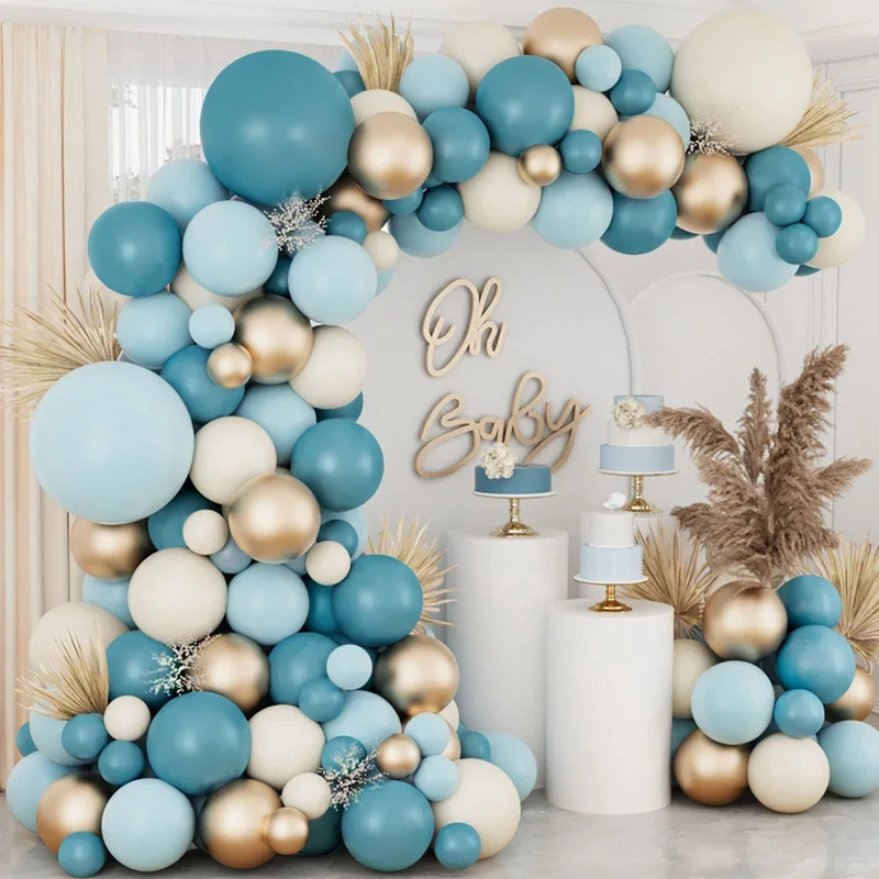 115PC LATEX BALLOON ARCH KIT FOR WEDDING, BIRTHDAY,GRADUATION DECORATION