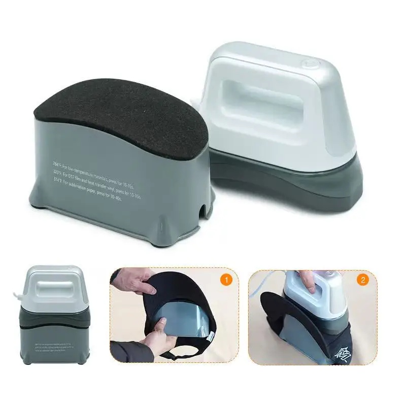 Mini Size Heat Press Machine Auxiliary Accessories For Thermal Baseball Cap Sublimation DIY Hat Adjustable Portable Ttransfer