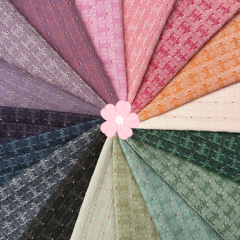 DIY Japan Little Cloth group Yarn-dyed fabric,Handmade Patchwork Quilting ,For Sewing Doll clothes Japanese Patchwork Craft
