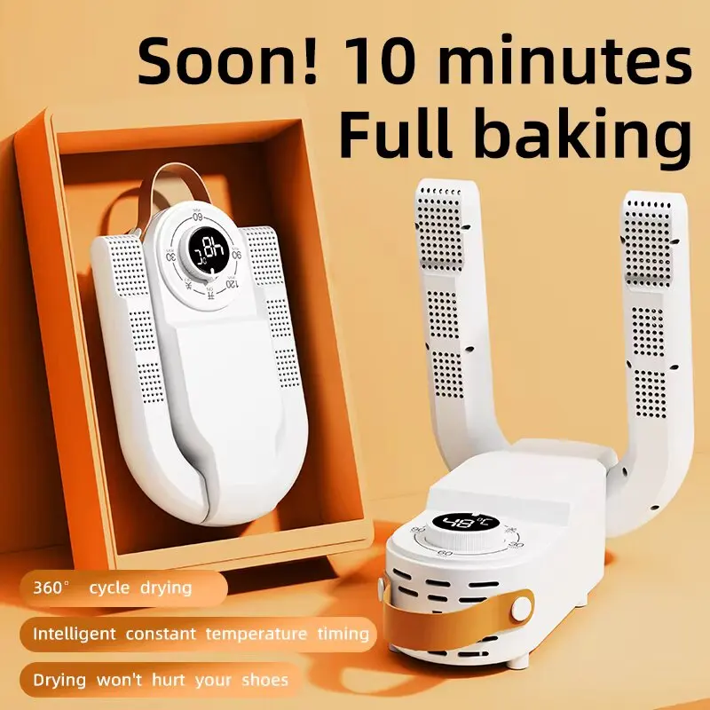 Intelligent Foldable UV Shoes Dryer Timer Dehumidifier Boots Dryer Adjustable Quick Drying Deodorizer Sterilization Socks Drier