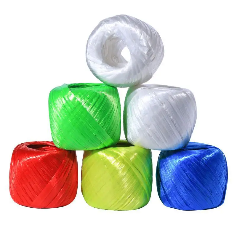 Rope Strapping Rope Plastic Rope New Material Nylon Rope PP Strapping Color Non-Slip Tearing Packing Binding Belt