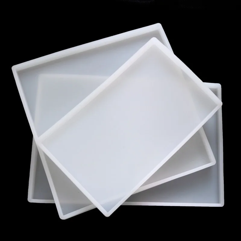 Super Big Square Coaster Silicone Resin Mold Large Fluid Mold Resin Coaster Making Epoxy Resin Crafts Coaster Mold