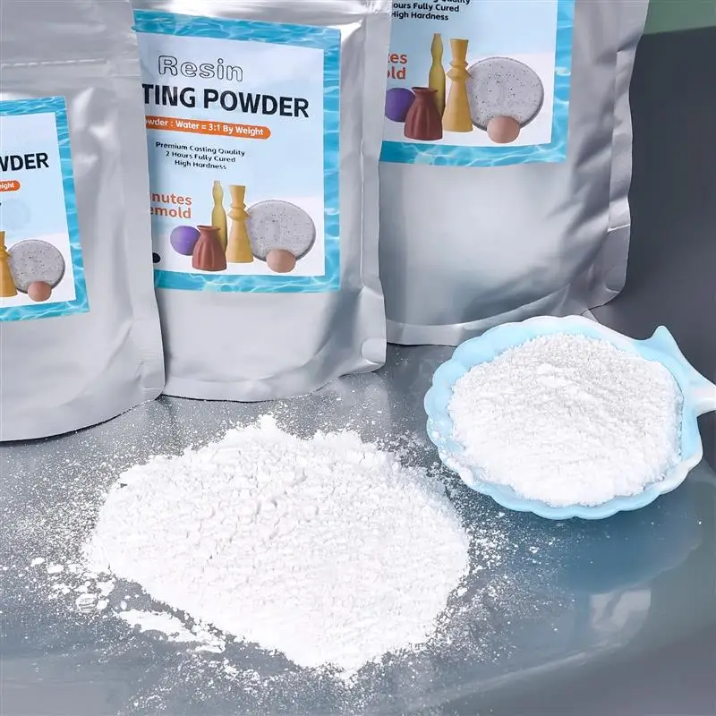 DIY High Density Gypsum Powder Gypsum Casting Production Material Cement Clay Craft Handmade Gypsum Form Production Material