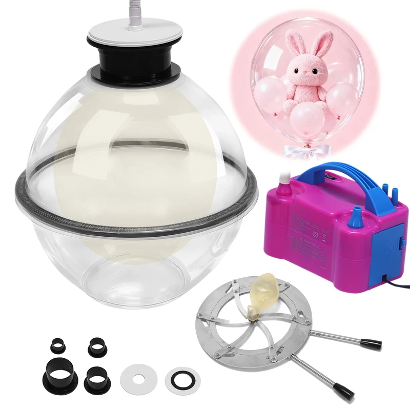 Balloon Stuffing Machine Multi-Purpose Balloon Packing Machine Balloon Filling Tool Set for Stuffing Filling Balloon Bouquets