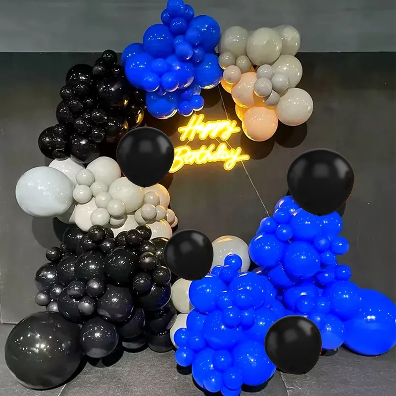 Balloons are used to dress up wedding, gender reveal, Thanksgiving, holiday party bridal shower, birthday party decorations