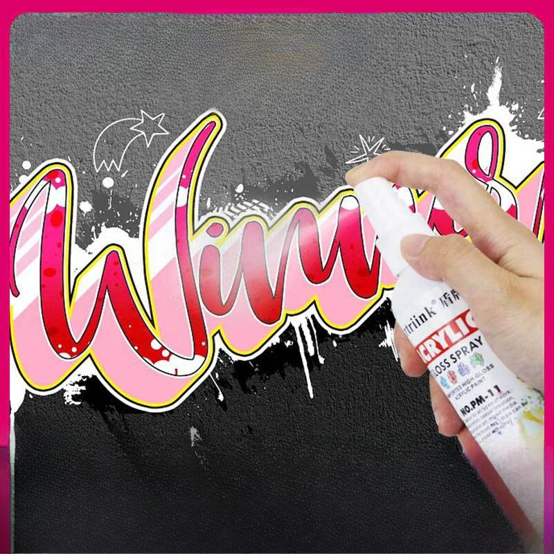 100ml Acrylic Spray Ink DIY Ceramic Wall Painting Art Creation Home Renovation Pigment