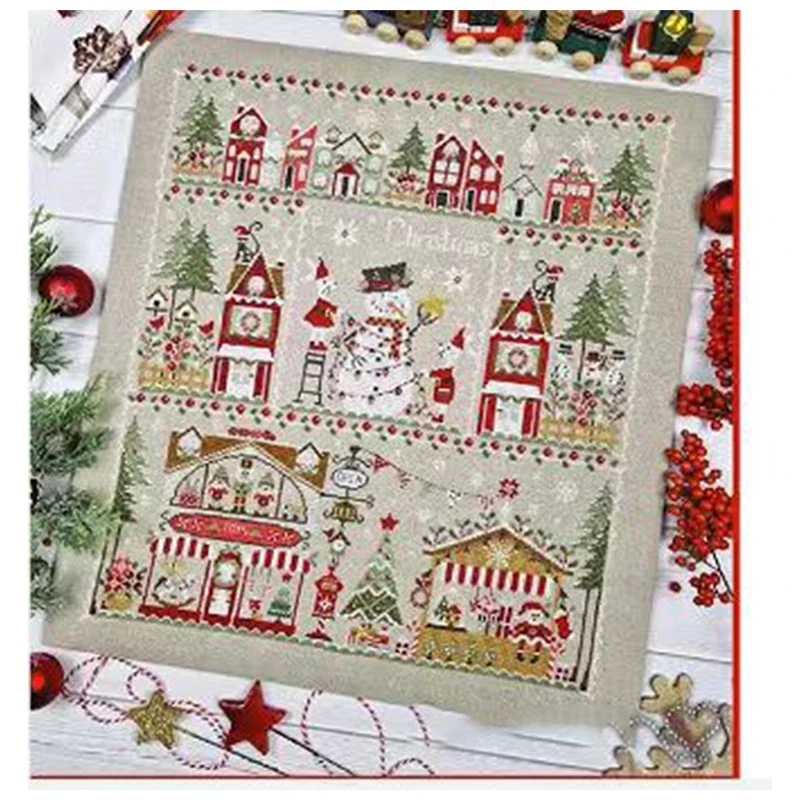 12673 Cross Stitch Kits Sets For Embroidery Cross-stitch Cross Stitch Complete Kit Stich Cross Stitch Set Needle Arts & Craft