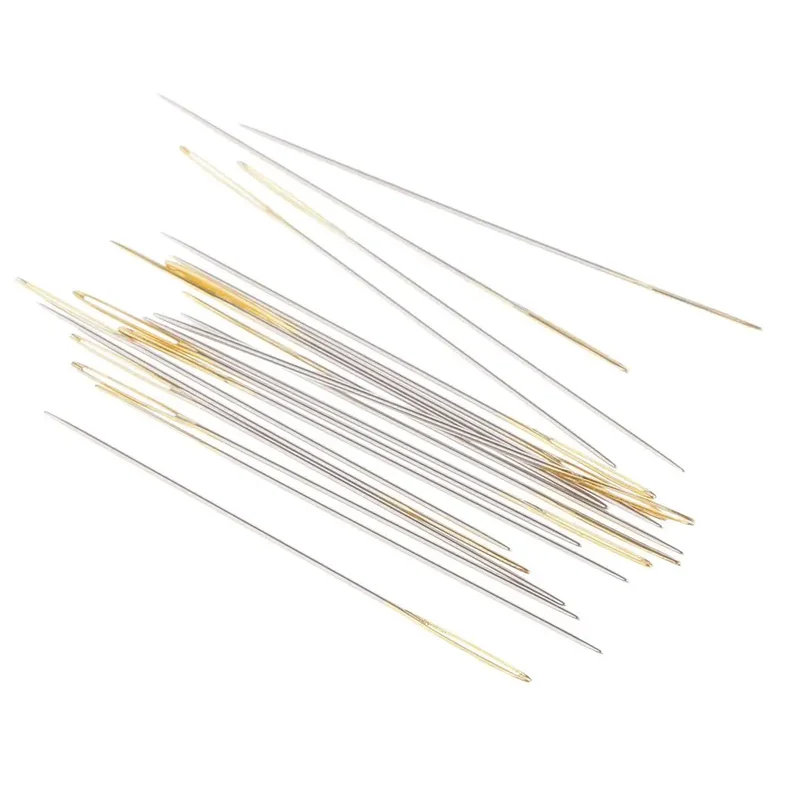 20pcs/Box Large Eye Embroidery Fabric Cross Stitch Needles Sewing Craft 28#