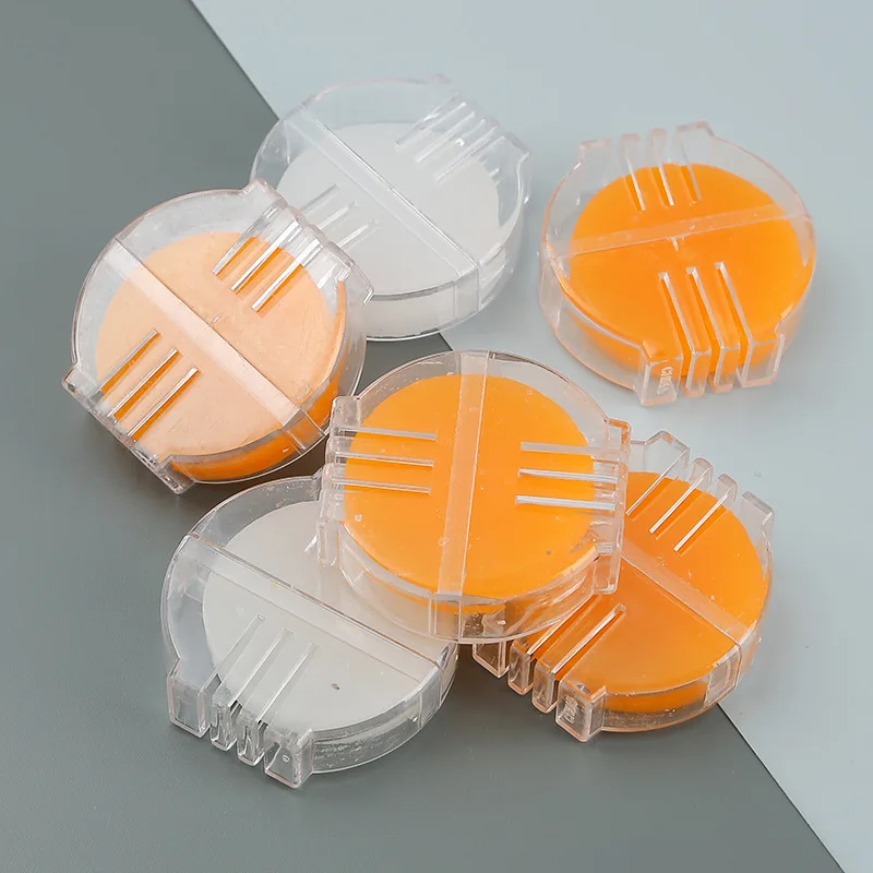 2PCS Water-soluble Thread Wax with Box for Cross Stitch