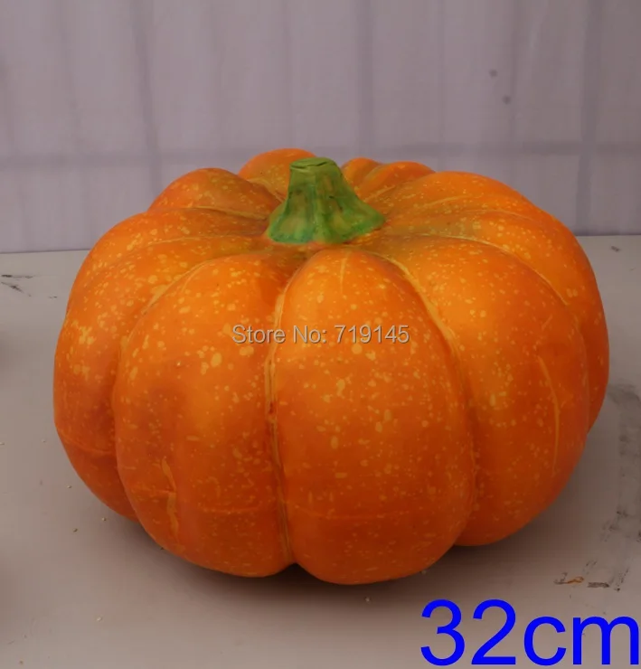 Artificial Vegetable Pumpkins, Kitchen Cabinet, Home Decoration, Photography Props, Big Pumpkin, Cabinet, 32cm